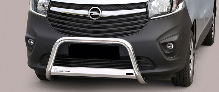 Frontschutzbügel Edelstahl Opel Vivaro ab 2014-
